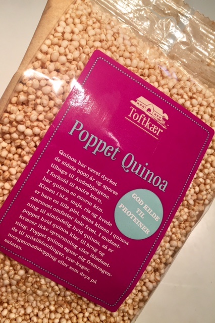 mysli med poppet quinoa og toner - Ulvetimemad